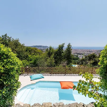 Monte Cristo - Conviviale A - Superbe Vue, Piscine Et Jeux En Plein Air Nizza
