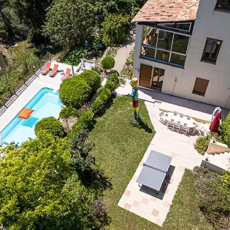 Monte Cristo - Conviviale A - Superbe Vue, Piscine Et Jeux En Plein Air Vila